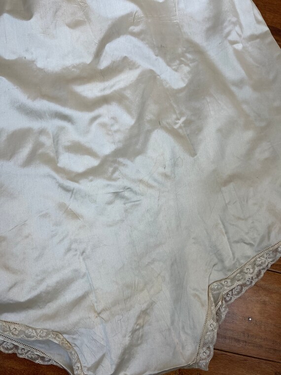 Antique Edwardian Step In Antique Silk Teddy Edwa… - image 9