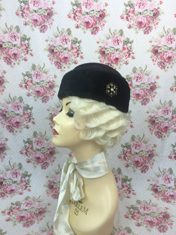 Vintage Winter Hat Vintage Fur Hat 1950s 1960s Win