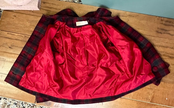 Vintage Wool Suit Midcentury Pendleton Wool Skirt… - image 9