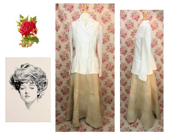Edwardian Walking Suit, Antique Walking Suit, Earl