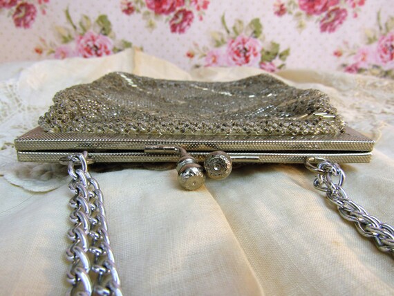 Walborg Art Deco Beaded Evening Bag Vintage 1950s… - image 7