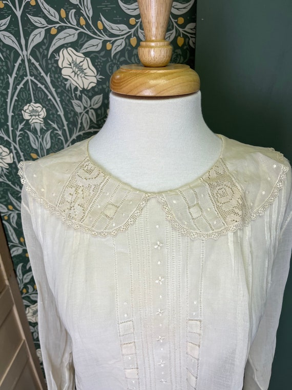 Antique Edwardian Blouse Antique Edwardian Shirtw… - image 3