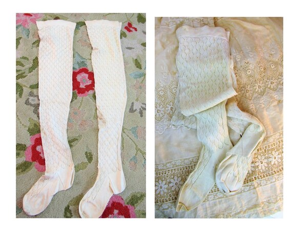 Antique Edwardian Stockings Antique Victorian Stoc