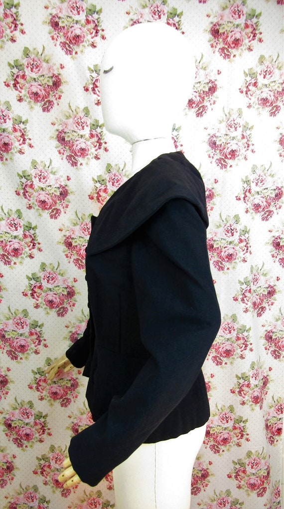 Vintage Blazer 1940’s Princess Jacket with Peplum… - image 8