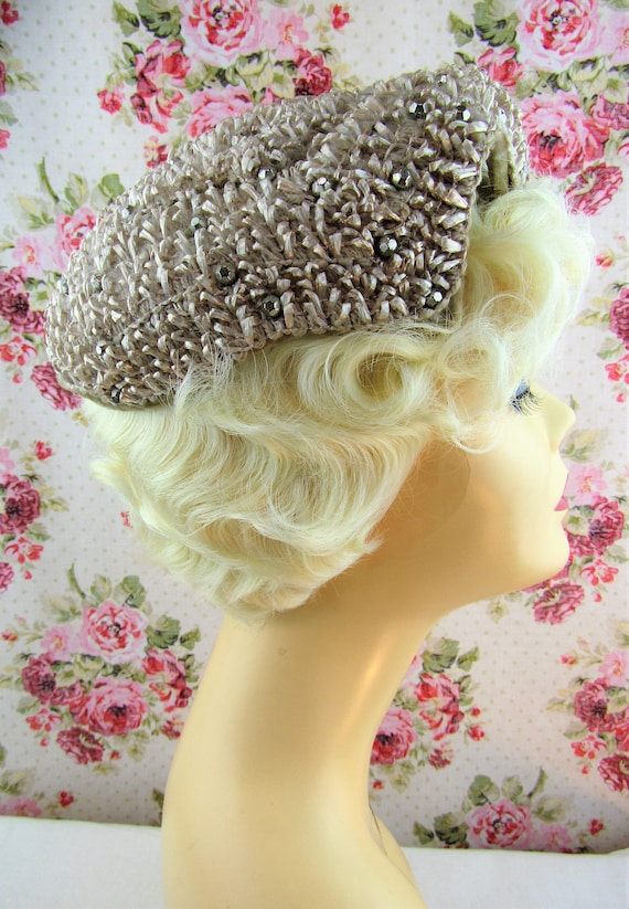 Vintage Fascinator Vintage Juliet cap - image 7