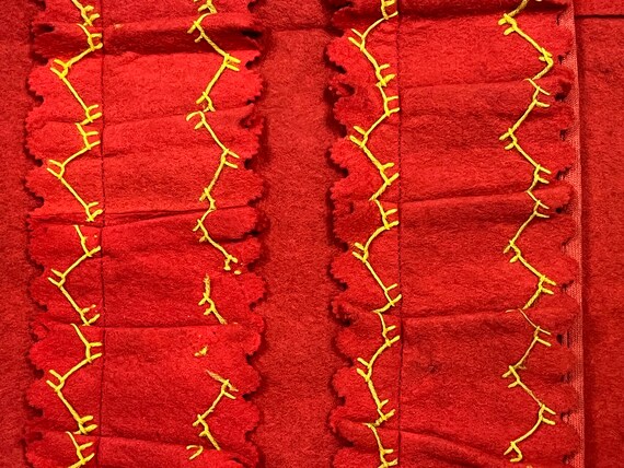 Antique Petticoat Victorian 1850’s Flannel Pettic… - image 7