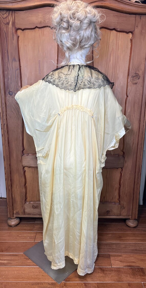Edwardian Robe Edwardian Dressing Gown Antique Peigno… - Gem