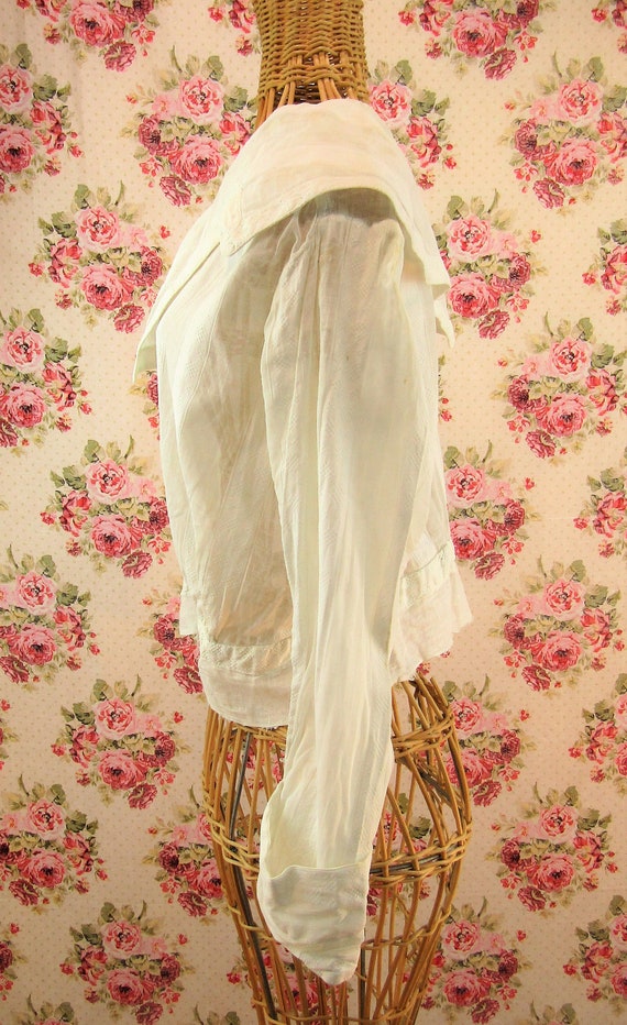 Antique Edwardian Blouse Victorian Bodice Antique… - image 4