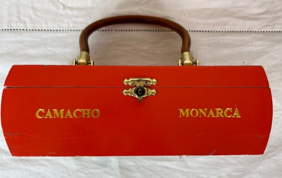 Vintage Cigar Box Handbag Cigar Box Purse Vintage… - image 9