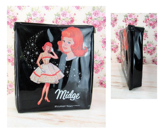 barbie and midge doll case 1964