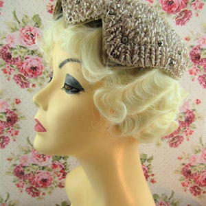 Vintage Fascinator Vintage Juliet cap image 5