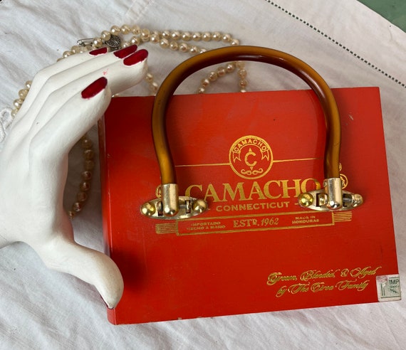 Vintage Cigar Box Handbag Cigar Box Purse Vintage… - image 3