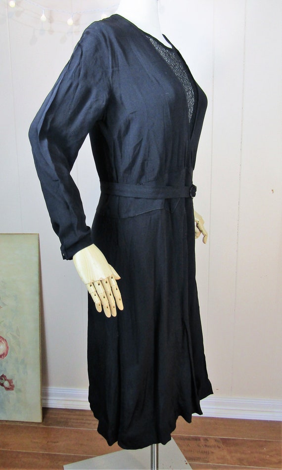 Vintage 1930's Day Dress Vintage 1940's Dress Vin… - image 7