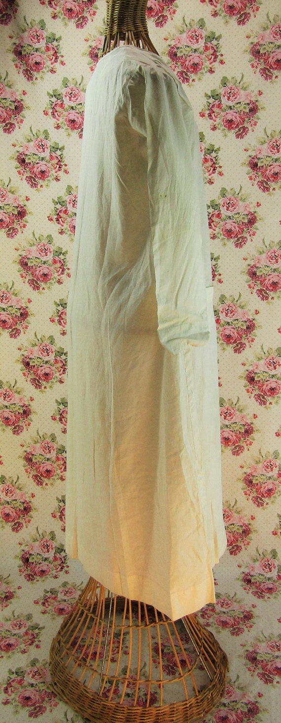 Antique Edwardian Nightgown Size Small European M… - image 7