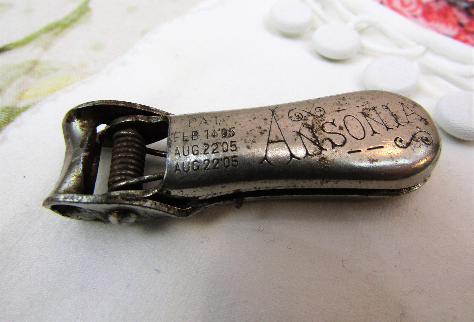 Antique Nail Clippers Antique Ansonia & Gem Nail Clippers Nail Etsy