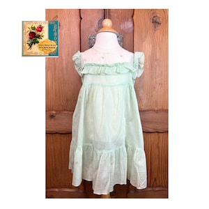 Vintage Girl’s Dress Vintage Child’s Dress Little Girl’s Dress Size 4-6 Years