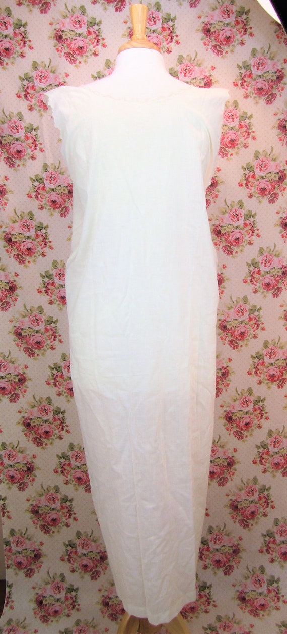 Antique Edwardian Chemise Nightgown Edwardian Shi… - image 4