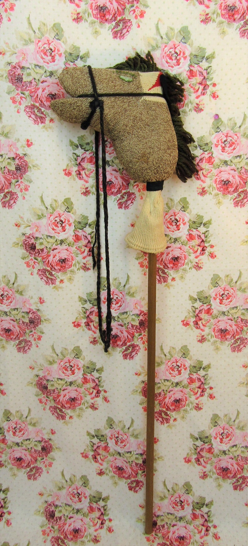 Vintage Hobby Horse Vintage Stick Horse Vintage Sock Stick Etsy