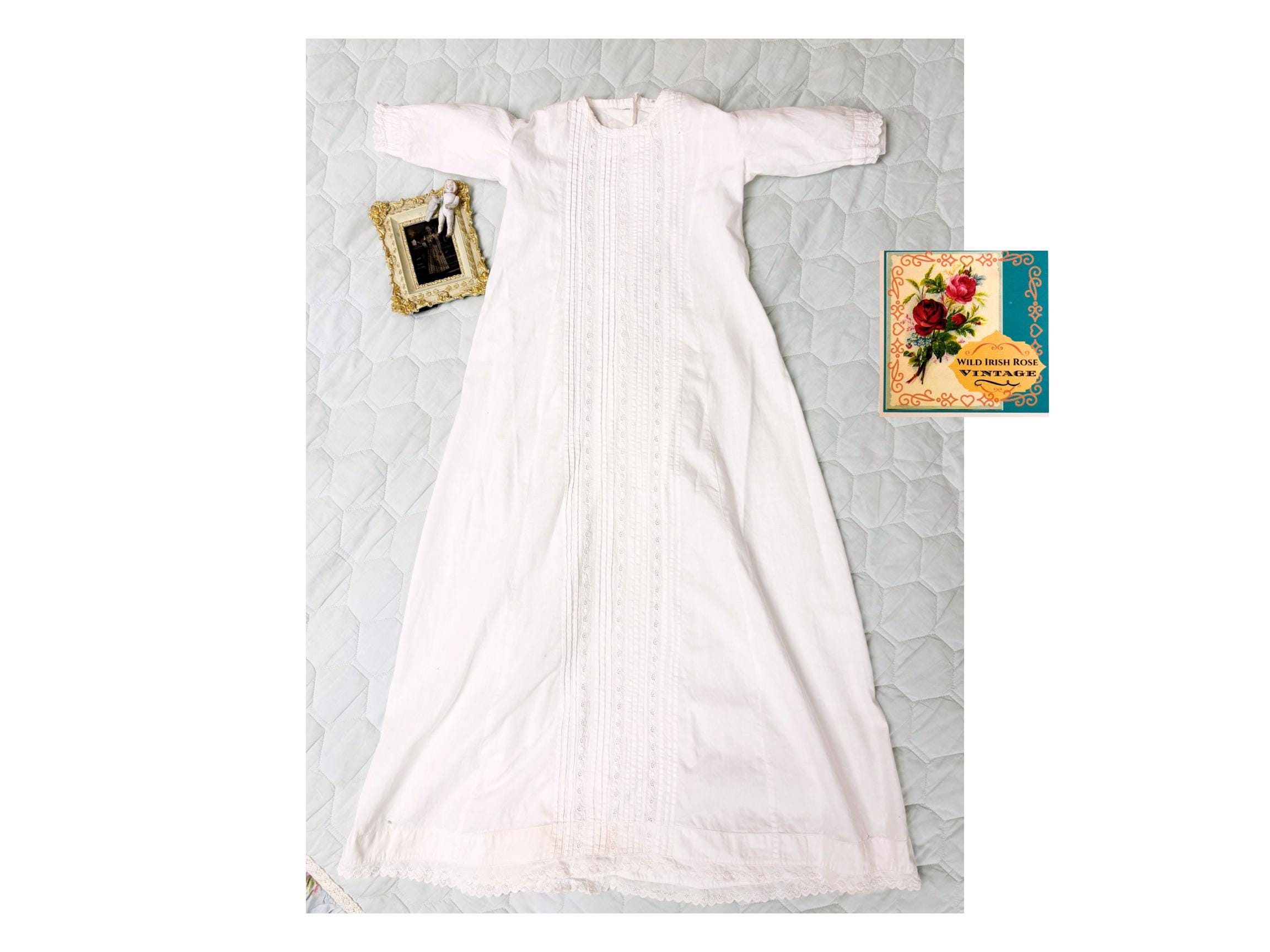 slim fit dress slacks Victoria Christening Gown & Bonnet at Baby Beau & Belle main image 0