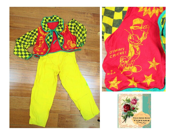 Antique Vintage Halloween Costume Dress Black Cat Etsy