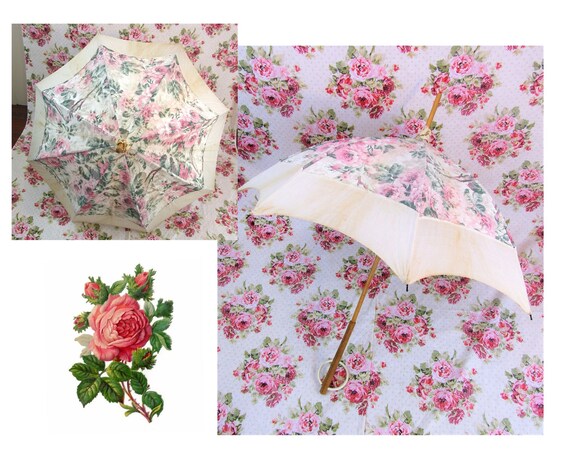 Antique Victorian Parasol Victorian 1880s Parasol