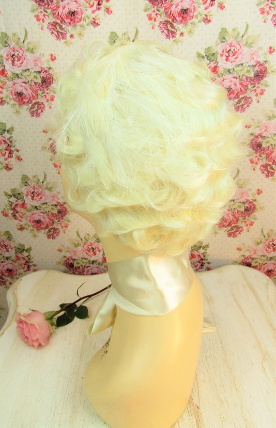 Vintage Fascinator 1950’s Glam Feathered Hat Whit… - image 7