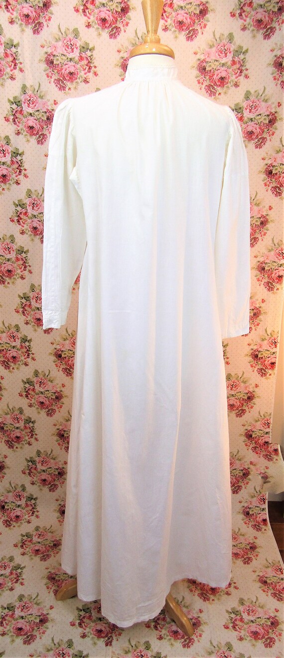 Antique Victorian 1800's Nightgown Size XS Antiqu… - image 6