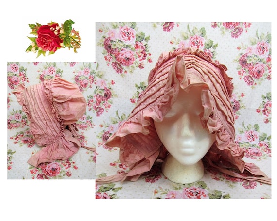 Antique Sunbonnet, Antique Pioneer Sunbonnet, Anti