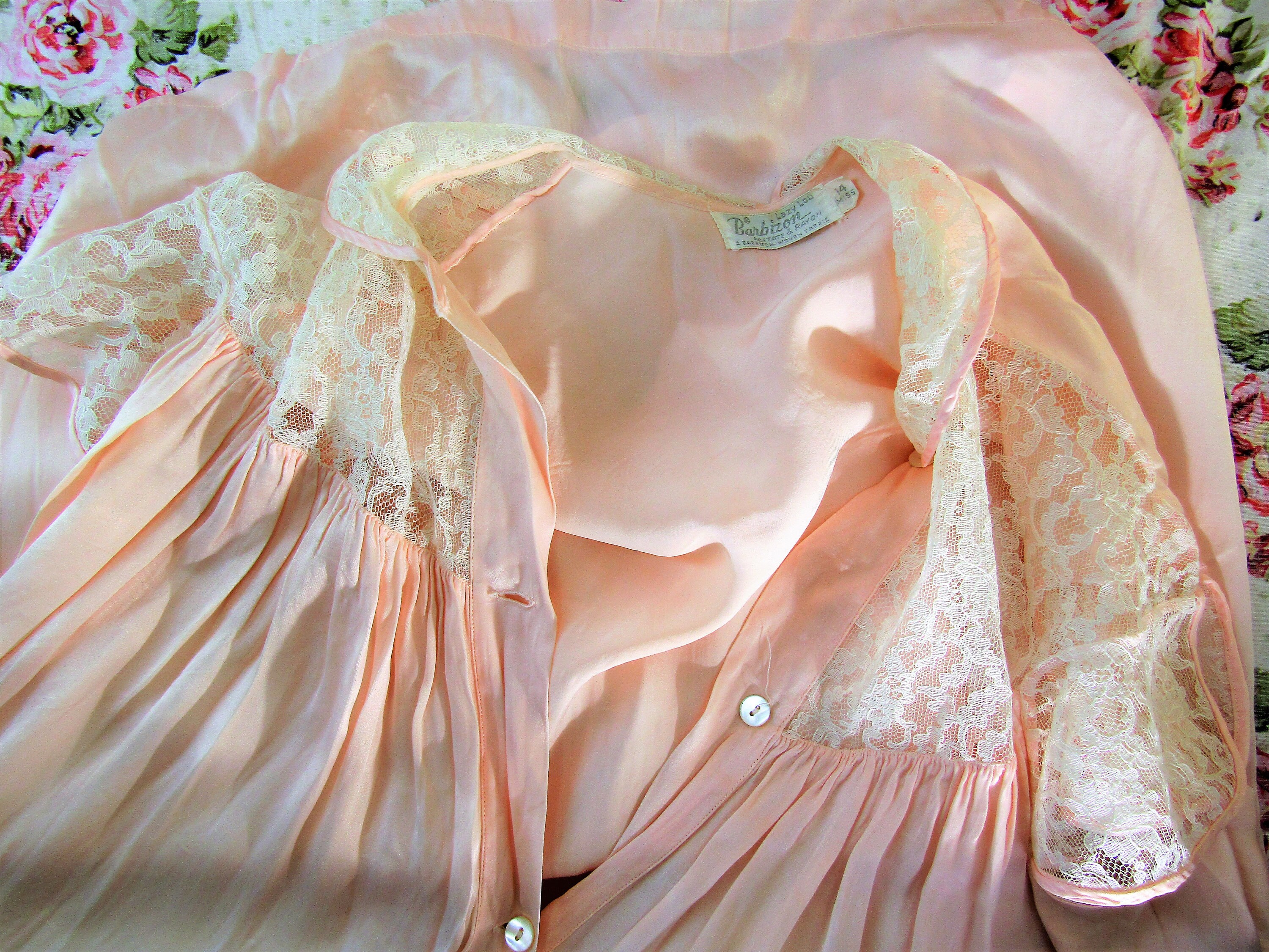 Vintage 50s 1950s Bed Jacket Size Large Vintage 50s Bed Jacket | Etsy