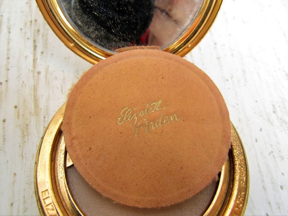 Vintage Compact Vintage Powder Compact Elizabeth … - image 9