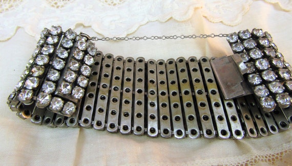 Vintage Bracelet 1950s Sparkling Cocktail Bracele… - image 8