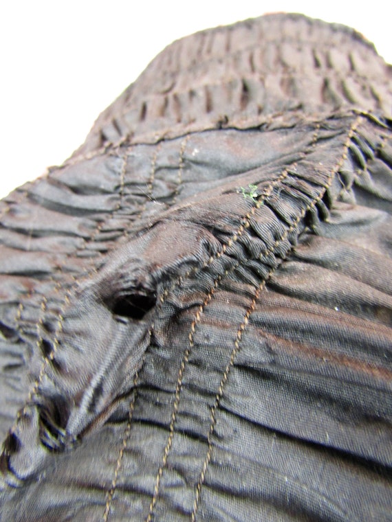 1870s Mourning Chapeau Antique Mourning Bonnet An… - image 5