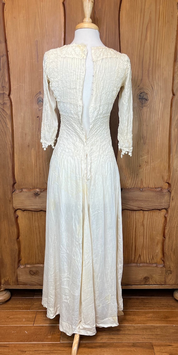 Antique Victorian Dress 1890’s Wedding Dress Vict… - image 4