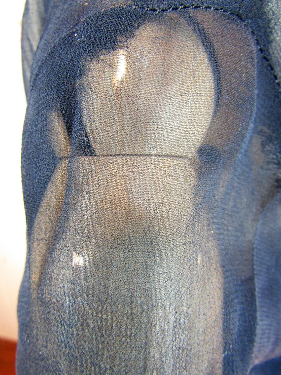 1920's Dress Flapper Dress Antique Drop Waist Dre… - image 8