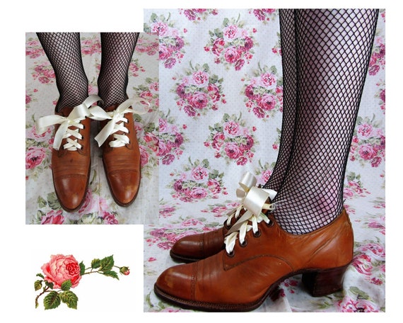 Antique Edwardian Oxford Shoes Size 5 Antique Edwa