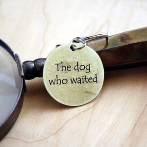 The Dog Who Waited - Pet Tags - Pet ID Tag - Dog Tag - Dog Tags - Custom Pet Tag - Custom Dog Tag - Geek Pet - Time Lord - Doctor Who Fan