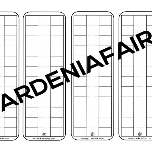 Watercolor Swatch Sheet Template/printable A4 - Etsy