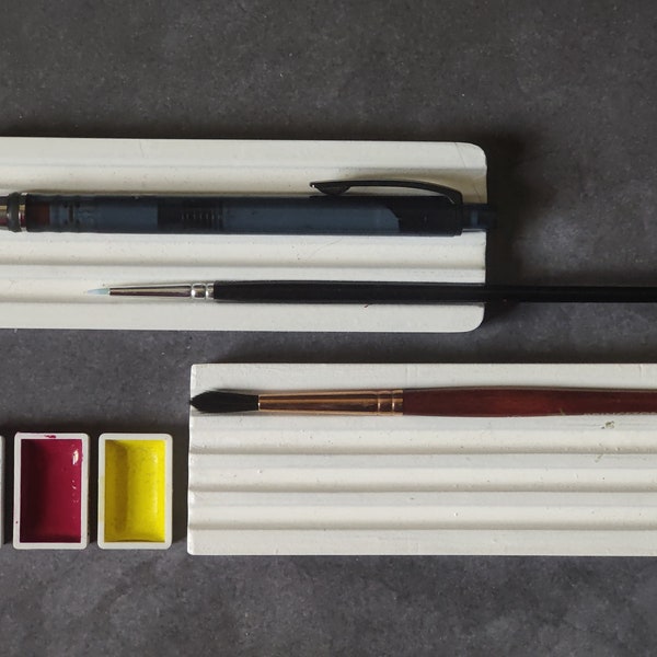 Pinsel halter - Aquarellpinsel Halter - Kalligrafie Stifthalter - Lettering Aquarellpinselhalter Geschenk für Künstler