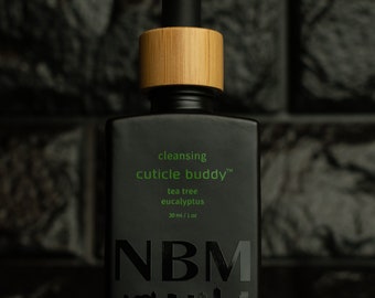 Cuticle Buddy ® Navuldruppelaar nagelriemolie en nagelolie voor nagelverzorging Veganistisch. Dierproefvrij. Natuurlijk geparfumeerd met tea tree en eucalyptus. 30 ml.