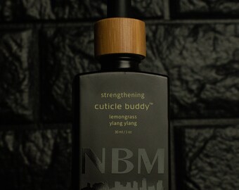 Cuticle Buddy Refill Dropper Cuticle Oil  and Nail Oil for Nail Care  Vegan. CrueltyFree. Naturally scented w/ Lemongrass&YlangYlang. 30ml.