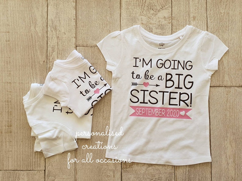 I m going to be a big sister big sister shirt pregnancy etsy australia