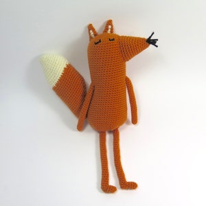 Felix the Fox Amigurumi Crochet DIGITAL PATTERN