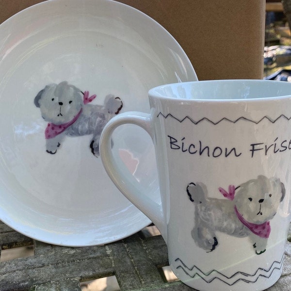 FAVORITE DOG BREED Mug & Plate Set