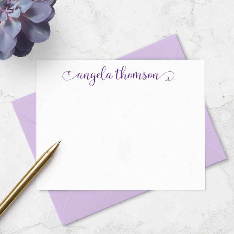 Custom Note Cards - Etsy