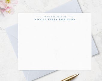 Des cartes de correspondance personnalisées avec le nom au choix des couleurs, des articles de papeterie professionnels pour hommes ou femmes A2 ou A7
