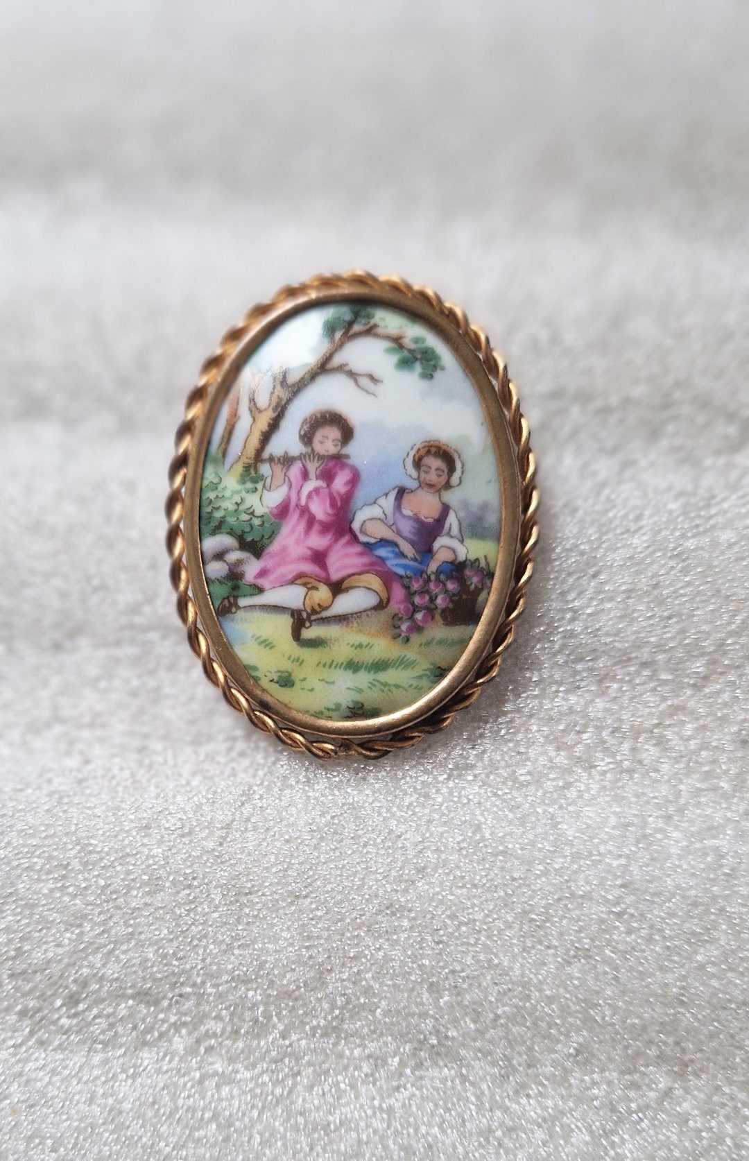 57grammes Superbe collier Plaqué or jewelry necklace Ancien Old Bijoux