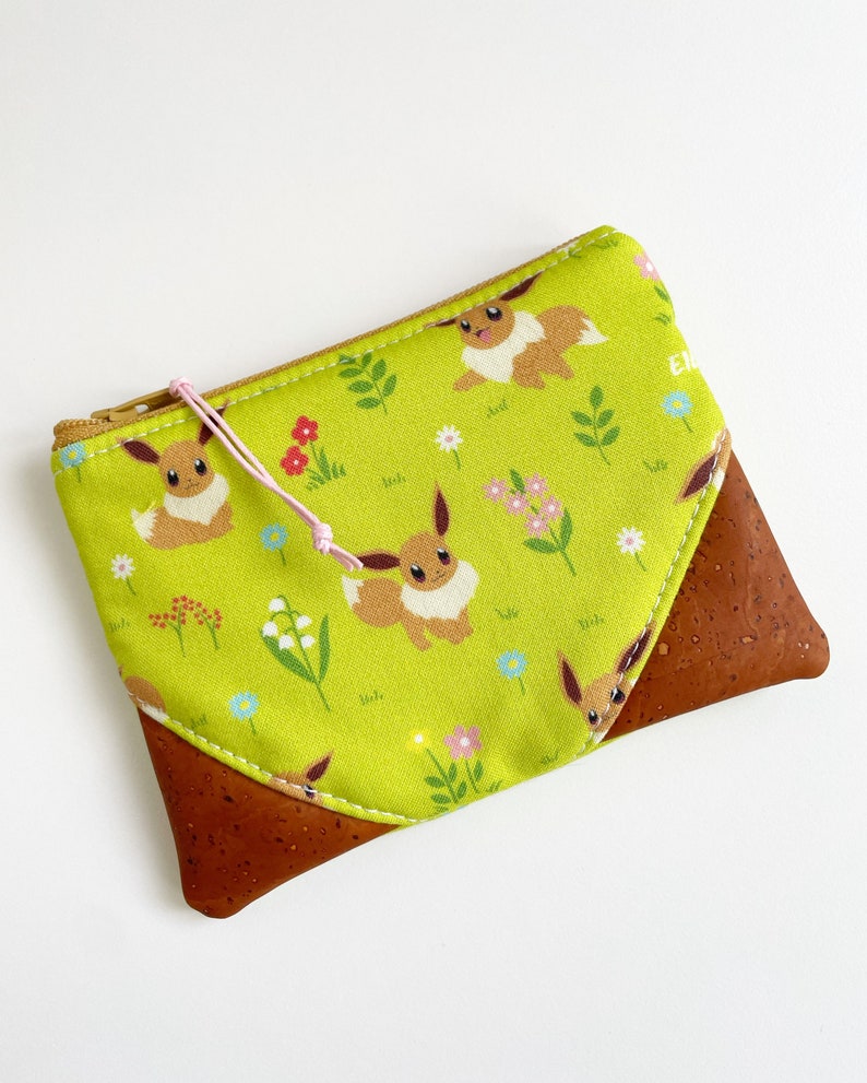 Handmade Zippered Coin Purse Card Change Purse Wallet Etsy
