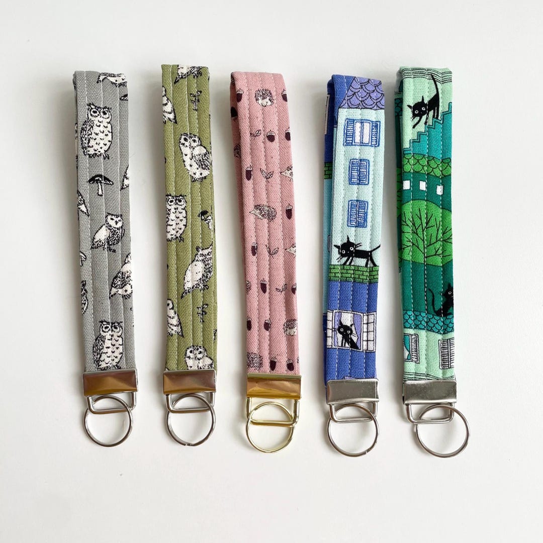Handmade Quilted Key Fob strap Etsy handmade-quilted-key-fob-strap-etsy