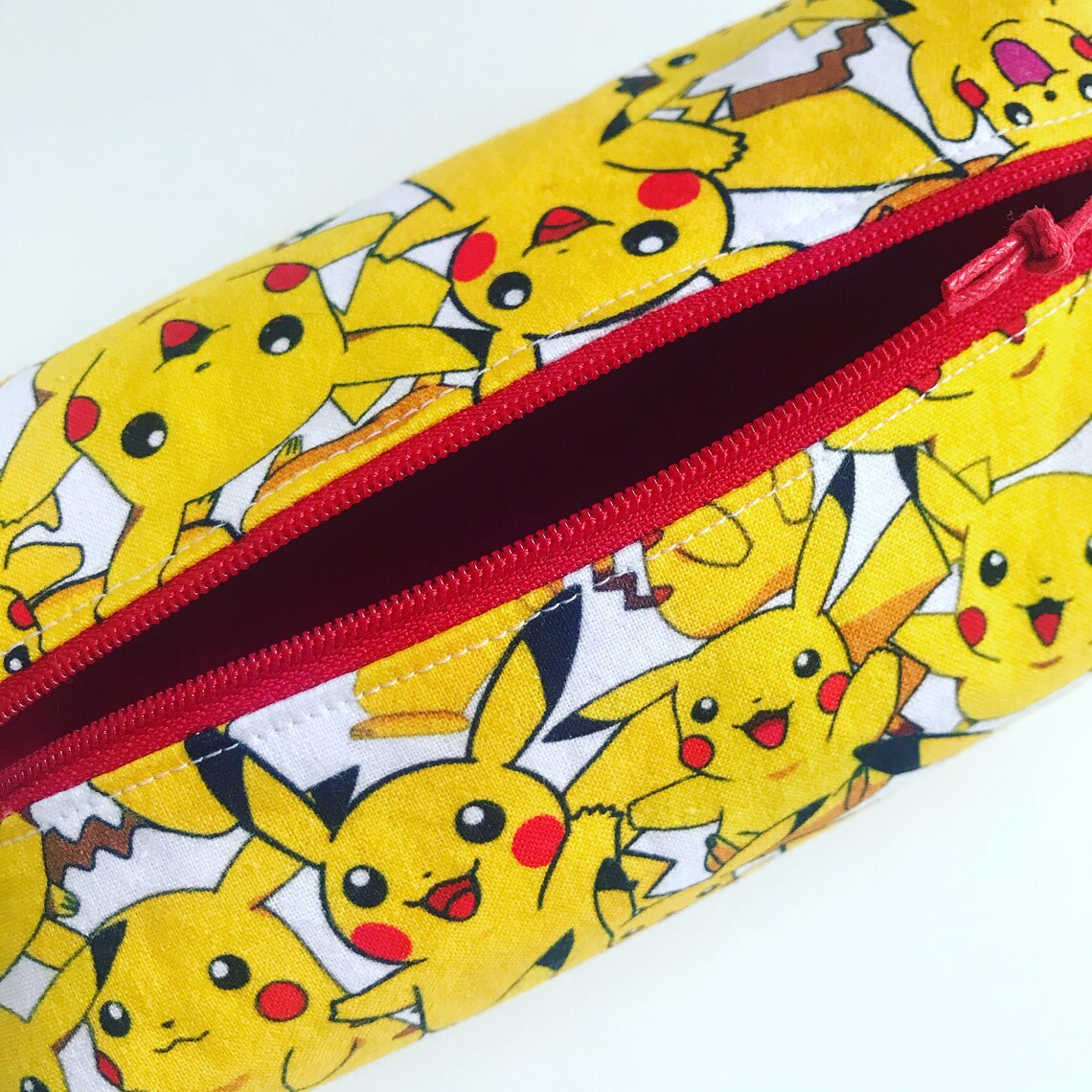 Handmade zippered pouch pencil case Pokemon boxy pouch Etsy
