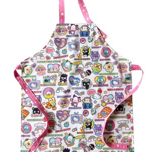 childrens handmade apron for cooking, baking, pretend play or art